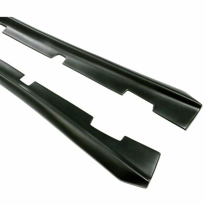 2011-2023 Dodge Charger - Side Skirts Extensions - Unpainted Matte Black