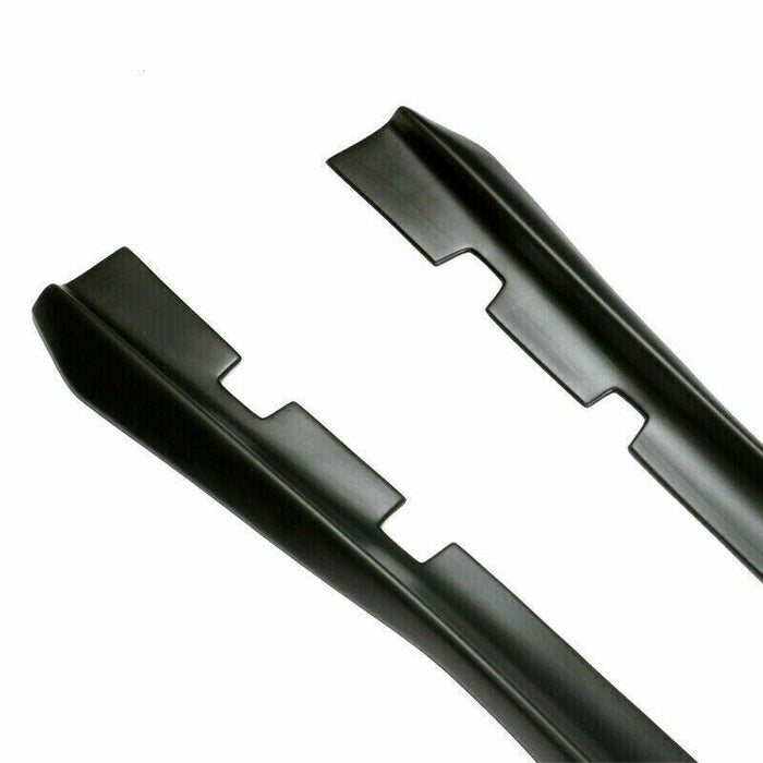 2011-2023 Dodge Charger - Side Skirts Extensions - Unpainted Matte Black