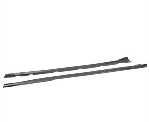 2011-2023 Dodge Charger - SRT Style Side Skirts Extensions - Unpainted Matte Black