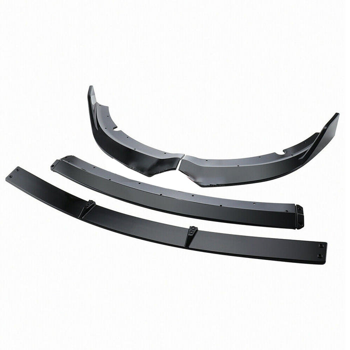 2015-2020 Dodge Charger - Front Lip - Gloss Black
