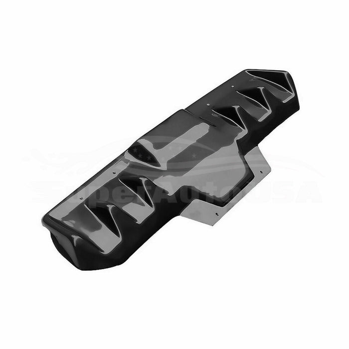 2015-2021 Subaru WRX STI VA - Rear Bumper Diffuser - Gloss Black (1pc)