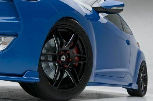 2015-2021 Subaru WRX STI VA - Side Skirts with Small Winglet - Unpainted Black