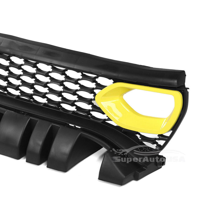 2015-2023 Dodge Charger SRT - Scat Pack Style Front Grille Dual Inlets Air Bezel - Yellow