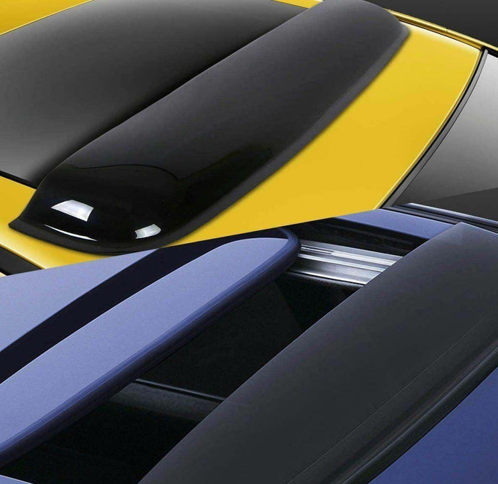 35" Smoke Tint Sunroof Sun Rain Shades Guards Vent Deflector
