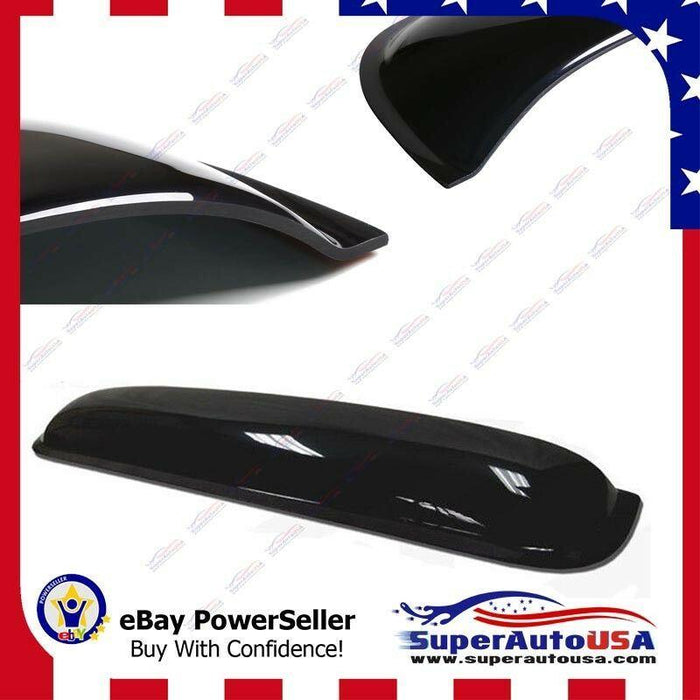 35" Smoke Tint Sunroof Sun Rain Shades Guards Vent Deflector