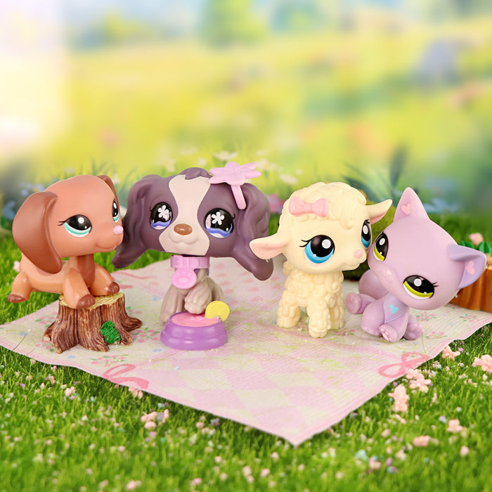 4 Pcs mini cat and dog Pack