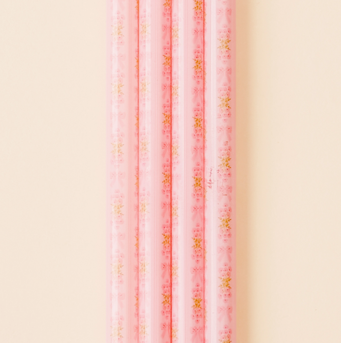 40 oz Tumbler Straw Set, Oh So Fancy Pink