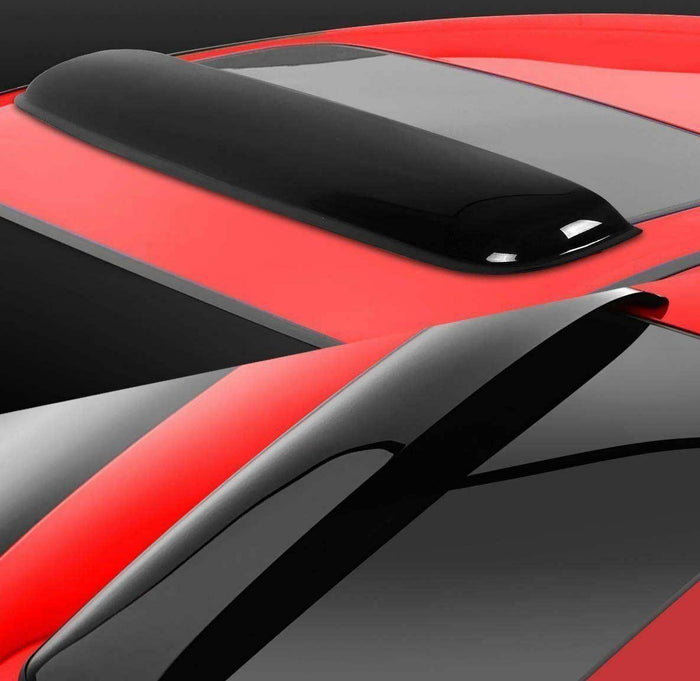 Smoke Tinted Sunroof Sun Rain Shades Window Visors Deflector