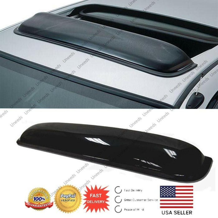 Smoke Tinted Sunroof Sun Rain Shades Window Visors Deflector