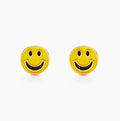 70's Smiley Face Stud Earrings