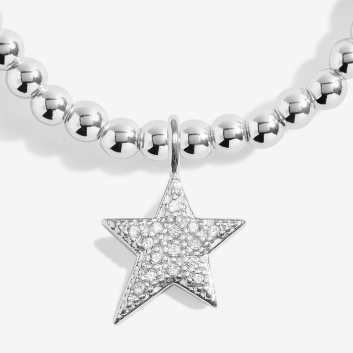 A Little 'Forever Proud Of You' Bracelet In Silver Plating