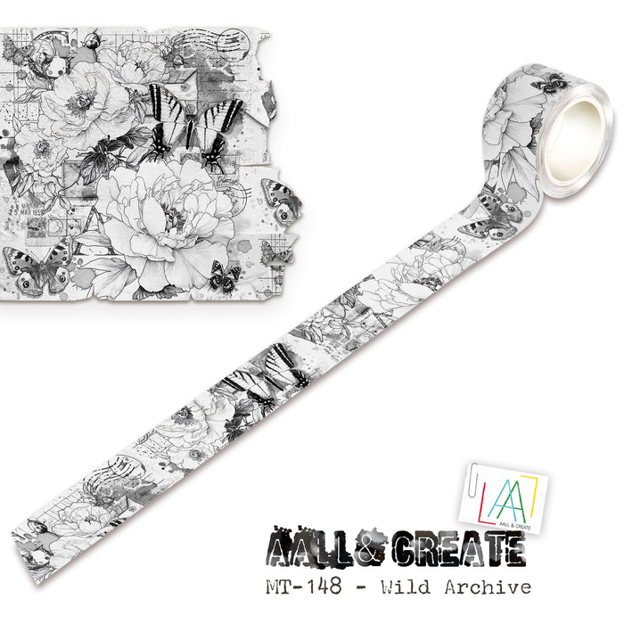 AALL & Create, Wild Archive, Layering Washi tape