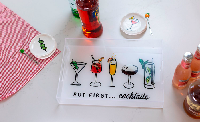 Acrylic Bar Tray