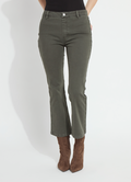 ANKLE ESTELLE EVERYDAY FLARE DENIM- ASUTEX MOSSWOOD