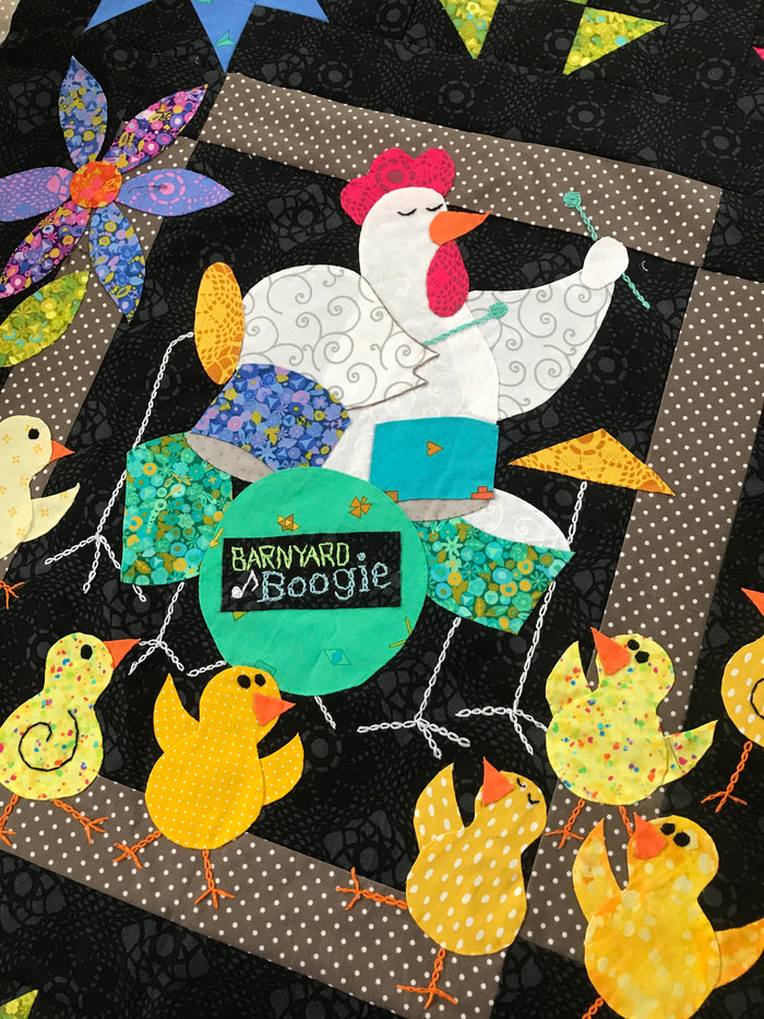 Barnyard Boogie Full Quilt Pattern (Digital)