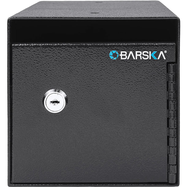 Barska AX13676 Single Key Under Counter Safe Front