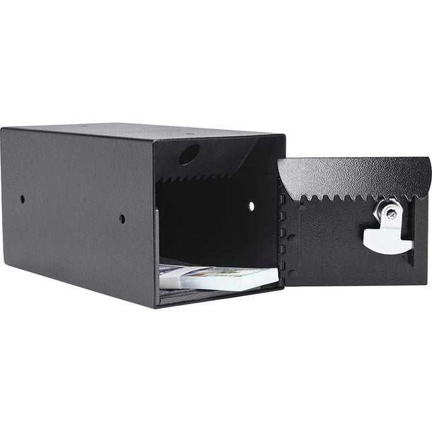 Barska AX13676 Single Key Under Counter Safe Door Open with Cash