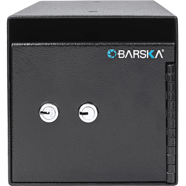 Barska AX13708 Dual Key Under Counter Safe Front View