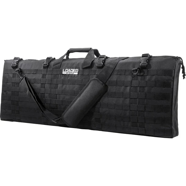 Barska BI12032 Loaded Gear 40" Tactical Shooter Mat Rifle Bag Black RX-300