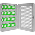 Barska CB13758 40 Capacity Fixed Position Mesh Front Key Cabinet with Key Lock Open with Key Tags