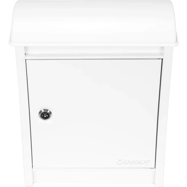 Barska CB14076 Wall-Mount Mail Dropbox with Flap Front Side