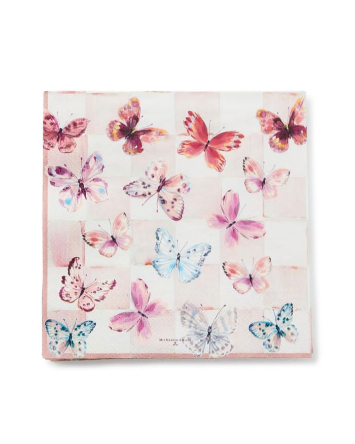 Butterfly Hill Dinner Paper Napkins