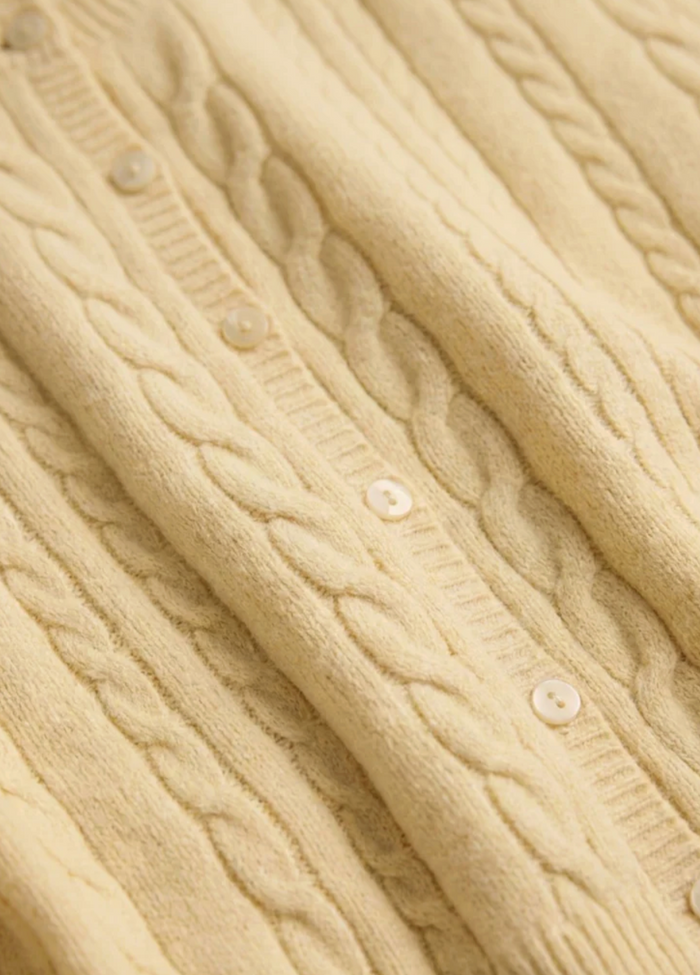 CERA LONG SLEEVE CARDIGAN - CHIFFON