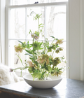 CERAMIC FLOWER FROG BOWL- IN STORE PICK UP ONLY!