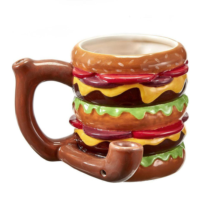 Ceramic Hamburger Mug Pipe | Stogz | Find Your High