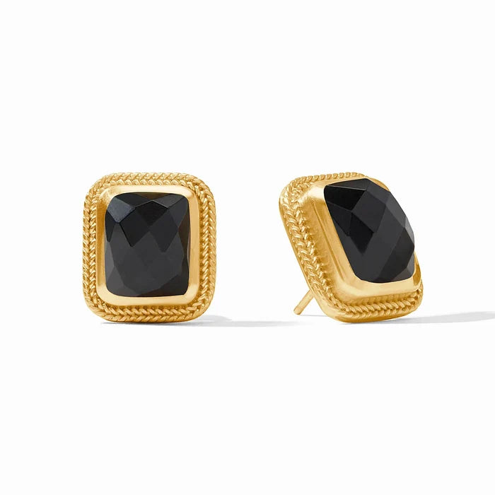 Cheval Stone Stud, Obsidian Black