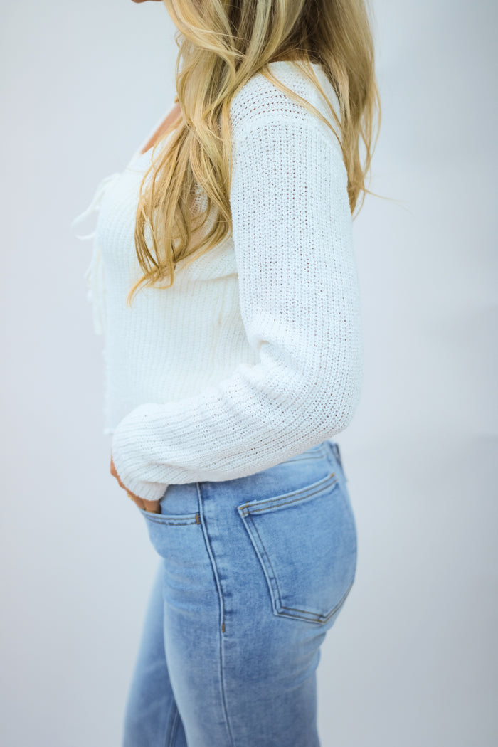 Chrissy Top, Off White