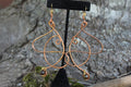 COPPER+BRONZITE EARRINGS