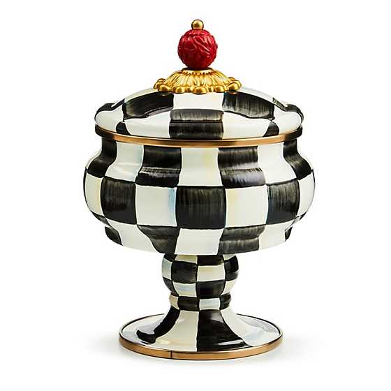 Courtly Check Curiosity Pot