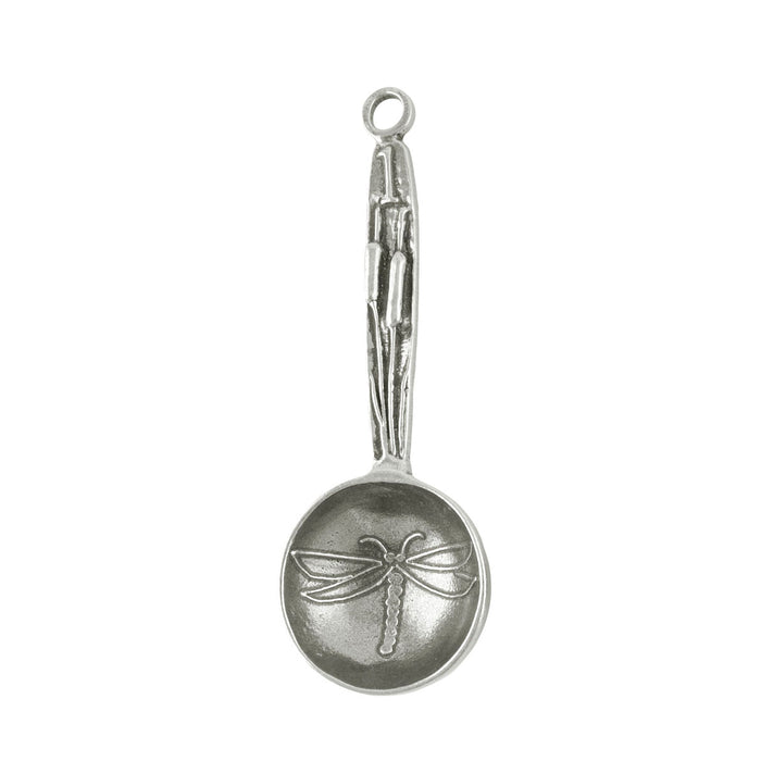Crosby & Taylor Replacement Pewter Measuring Spoon, Dragonfly Pattern