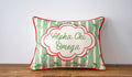Custom Sorority Bow Pillow