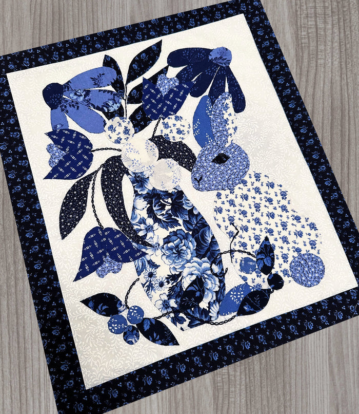 Delft Blues Quilt Pattern (Digital- Print at Home)
