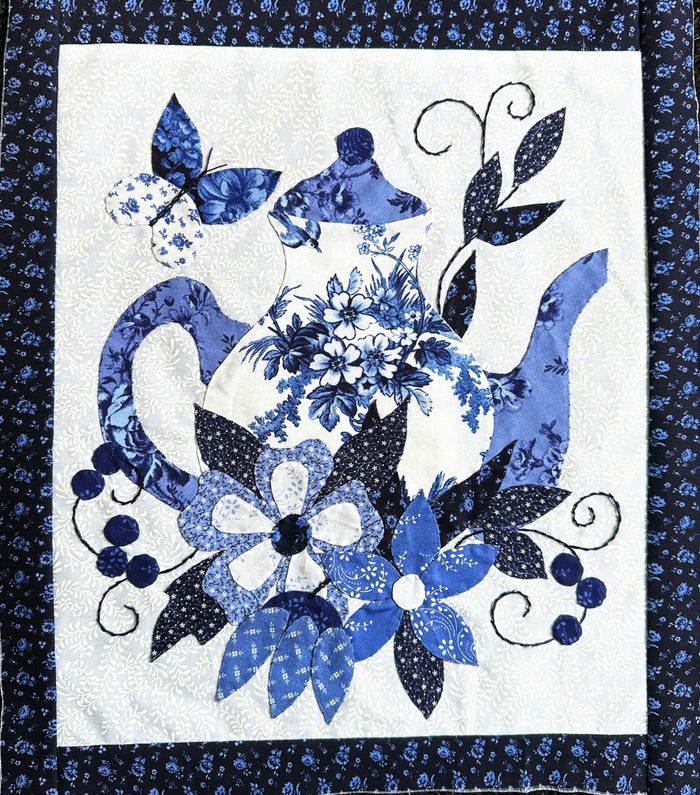 Delft Blues Quilt Pattern (Digital- Print at Home)