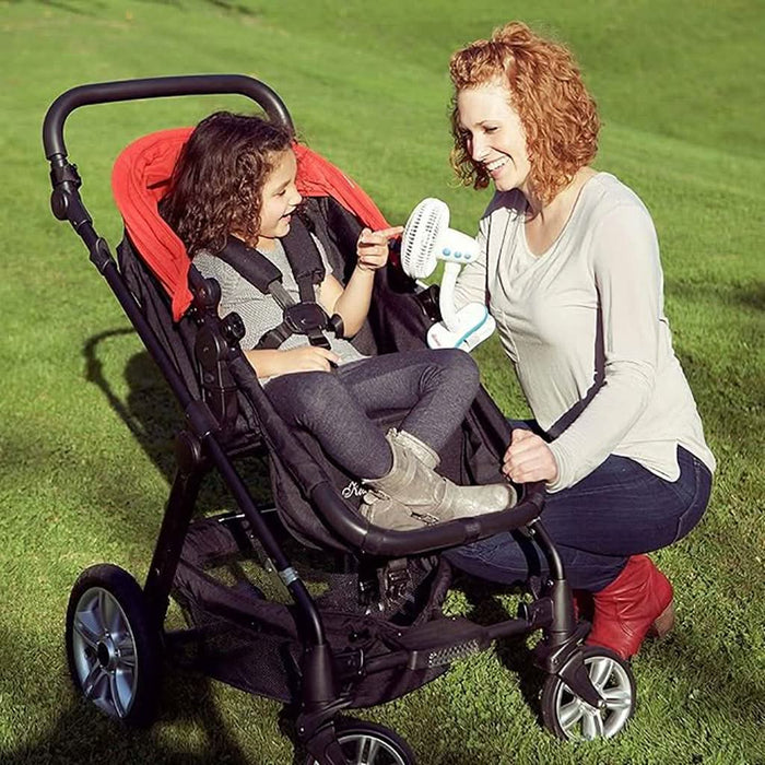 DIONO Portable Stroller Cooling Fan-Stroller Accessories-Diono-White-ANB Baby Store