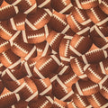 Double Sided Cotton Blanket - Footballs Cotton Calico