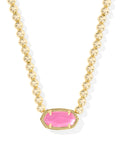Elisa Beaded Gold Necklace, Azalea Illusion