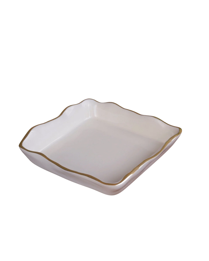 Encanto Soho Beverage Napkin Holder, Cream