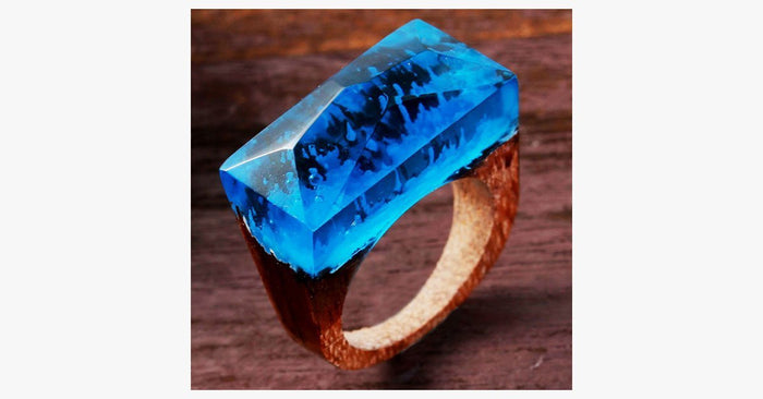 Enchanted Winter Forest Ring
