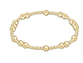 ENEWTON HOPE UNWRITTEN BEAD BRACELET GOLD - 3 SIZES