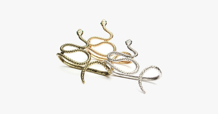 Exotic Snake Hand Bracelet