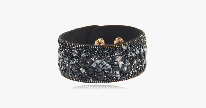 Extinguish Crystal Stone Bracelet