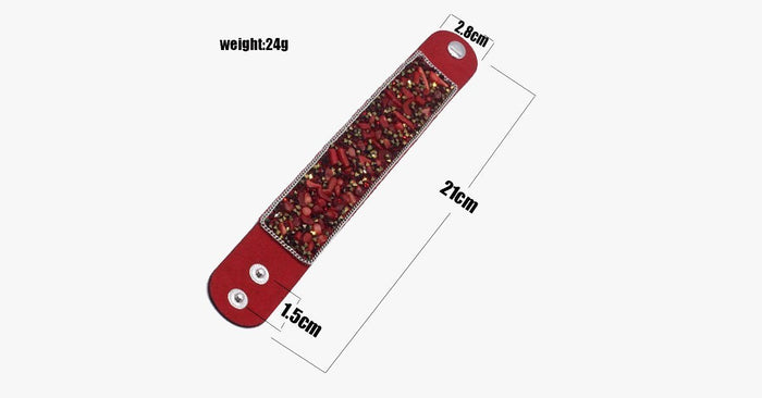 Extinguish Crystal Stone Bracelet