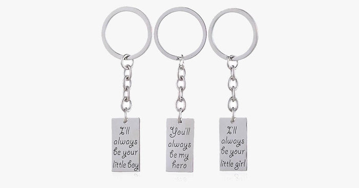 Family Love Keychain set