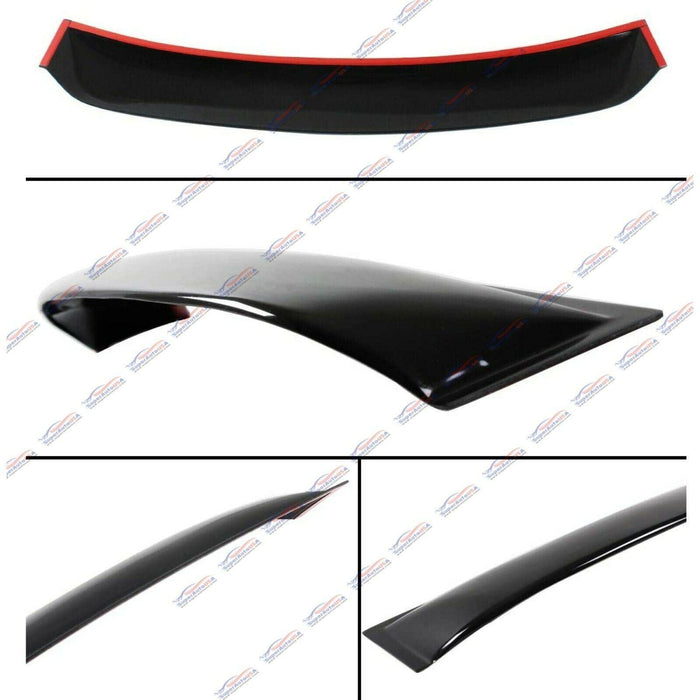 Fit 2008-2012 Honda Accord Sedan Rear Roof Window Spoiler Deflector
