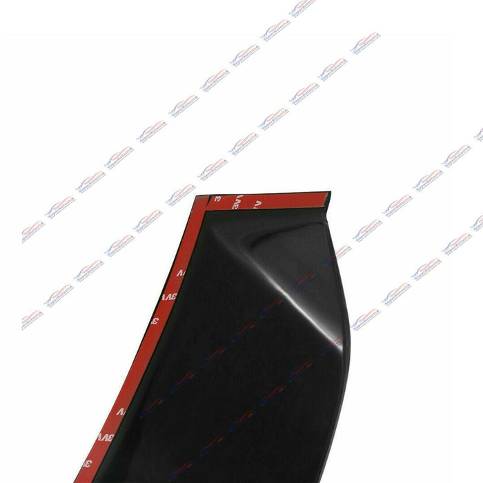 Fit 2008-2017 Mitsubishi Lancer EVO Sedan Rear Roof Window Spoiler Deflector