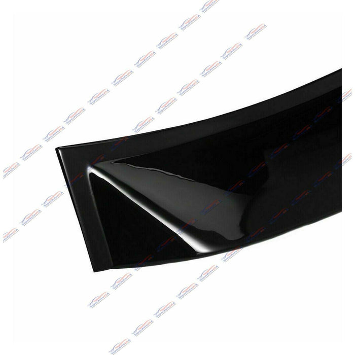 Fit 2008-2017 Mitsubishi Lancer EVO Sedan Rear Roof Window Spoiler Deflector